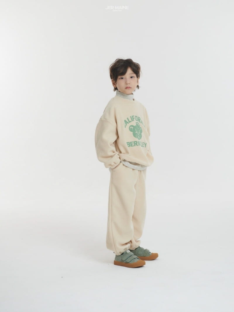 Jermaine - Korean Children Fashion - #discoveringself - California Bear Top Bottom Set - 4