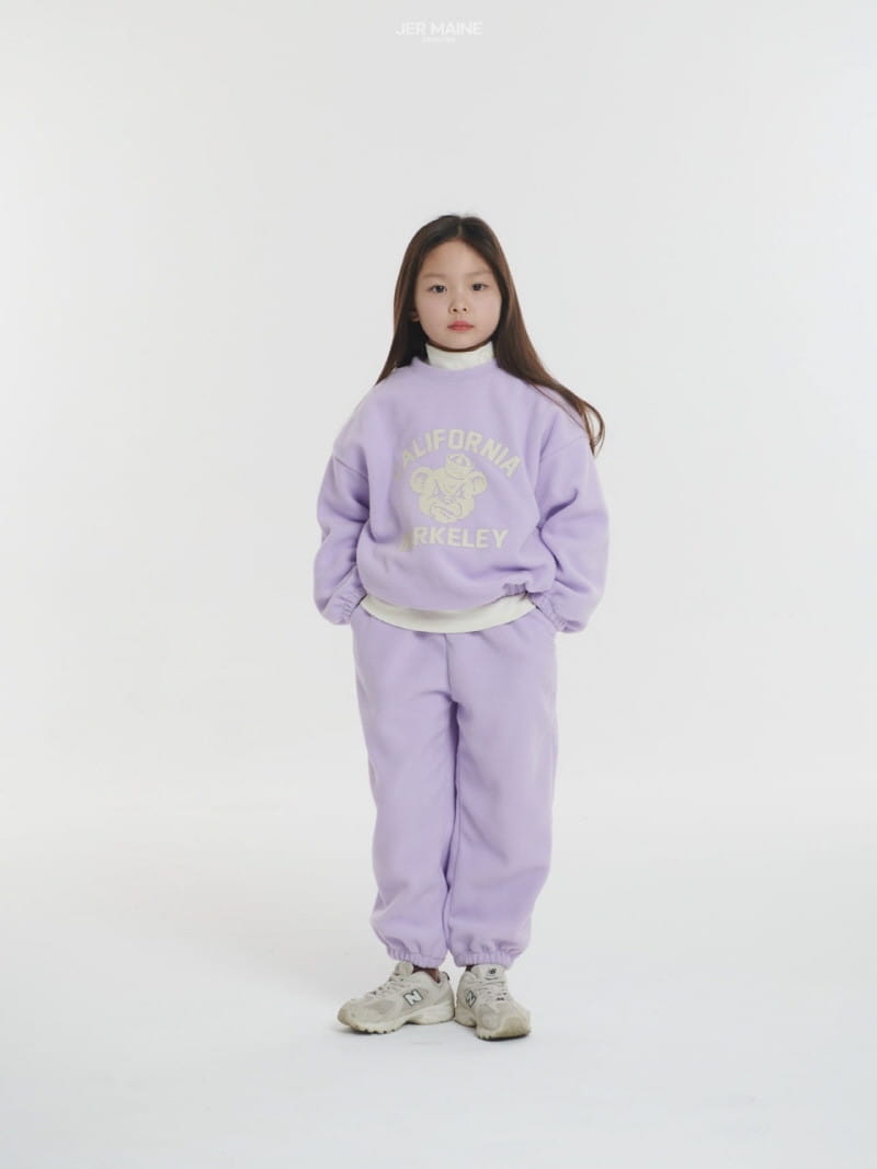 Jermaine - Korean Children Fashion - #littlefashionista - California Bear Top Bottom Set - 9