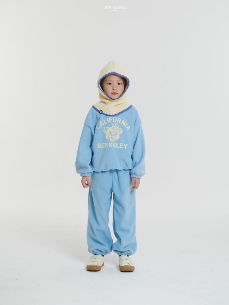 Jermaine - Korean Children Fashion - #minifashionista - California Bear Top Bottom Set - 11