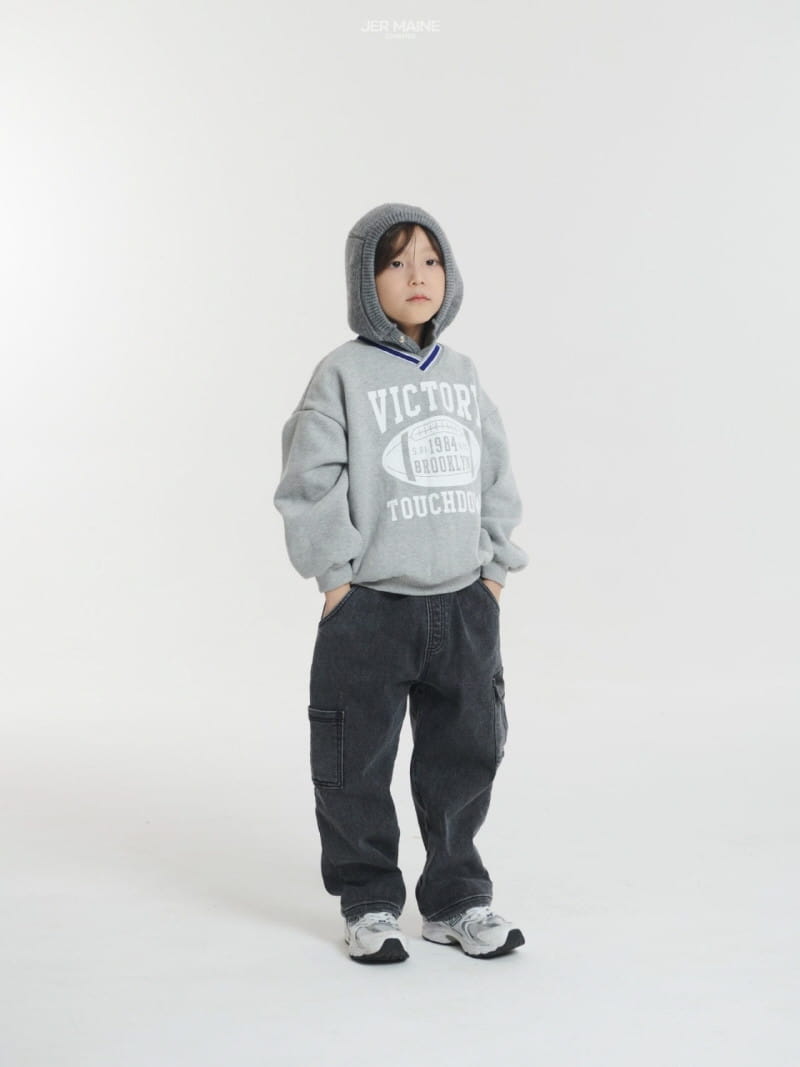 Jermaine - Korean Children Fashion - #prettylittlegirls - Fleece Denim Jeans - 11