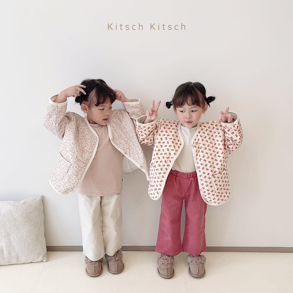 Kitsch Kitsch - Korean Children Fashion - #fashionkids - Rib Pants - 5