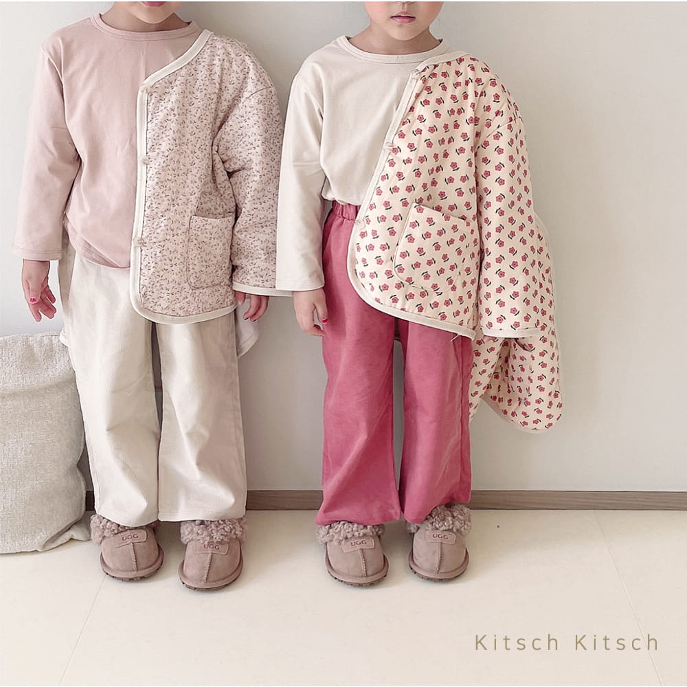 Kitsch Kitsch - Korean Children Fashion - #kidzfashiontrend - Rib Pants - 8