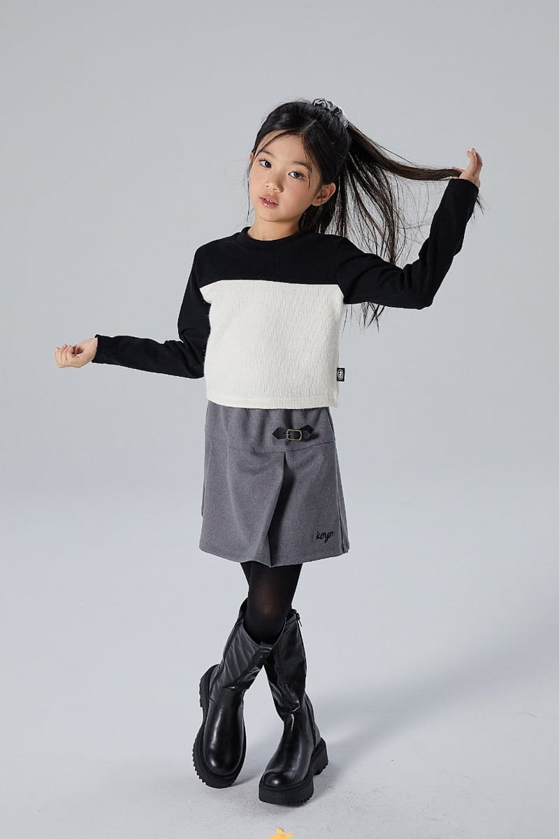 Kokoyarn - Korean Children Fashion - #Kfashion4kids - Cookie Belt Skirt - 7