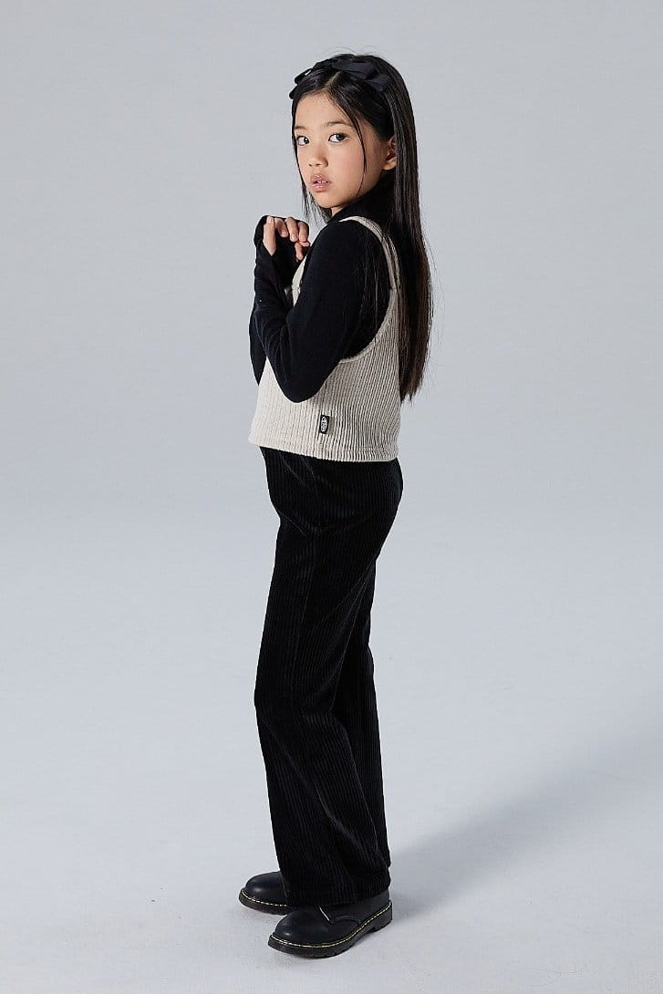 Kokoyarn - Korean Children Fashion - #Kfashion4kids - Rib Veloure Pants