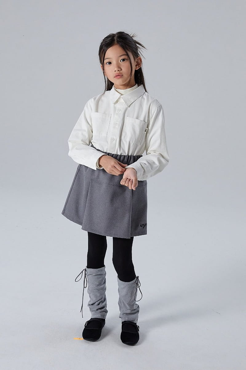 Kokoyarn - Korean Children Fashion - #Kfashion4kids - Fleece Crop Shirt - 2