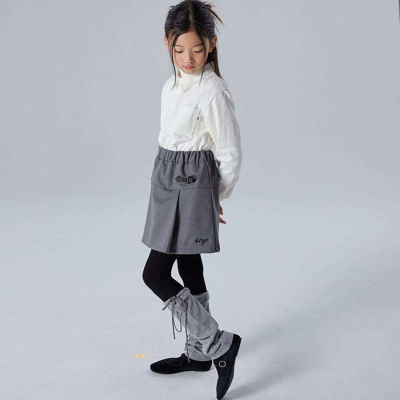 Kokoyarn - Korean Children Fashion - #childofig - Cookie Belt Skirt - 12