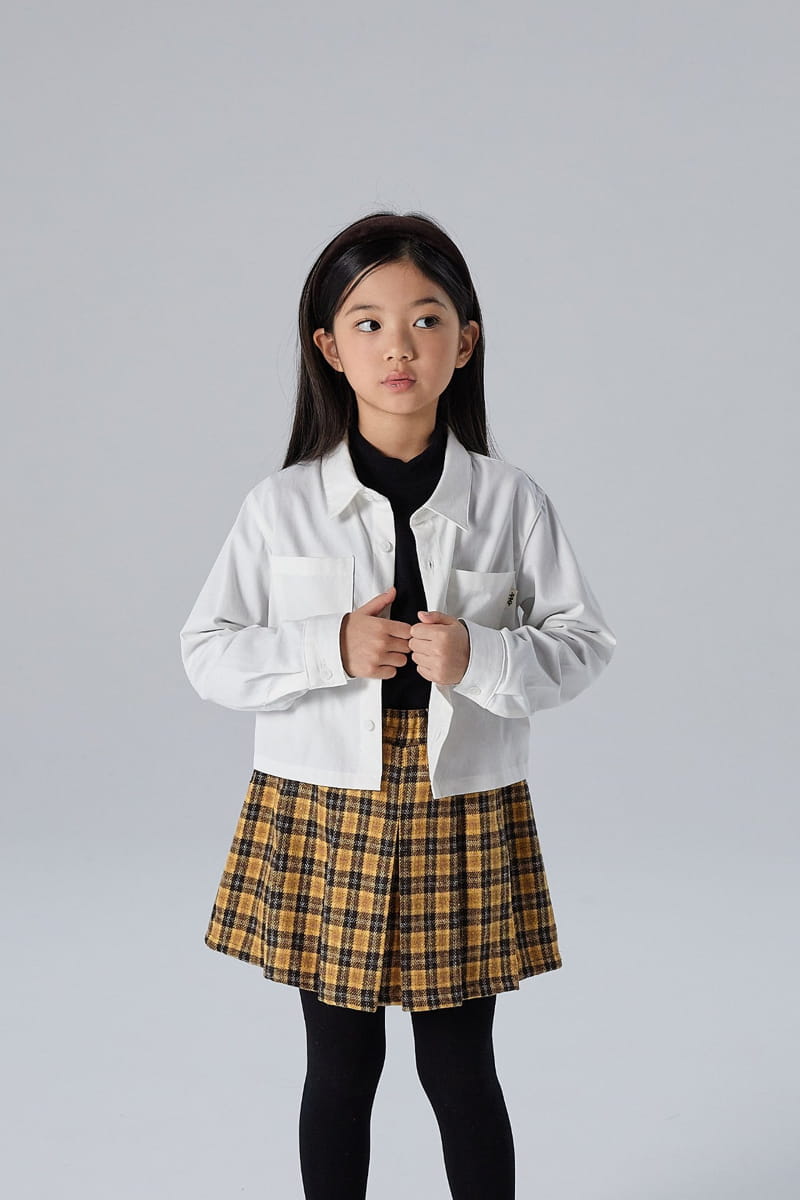 Kokoyarn - Korean Children Fashion - #childrensboutique - Fleece Crop Shirt - 11