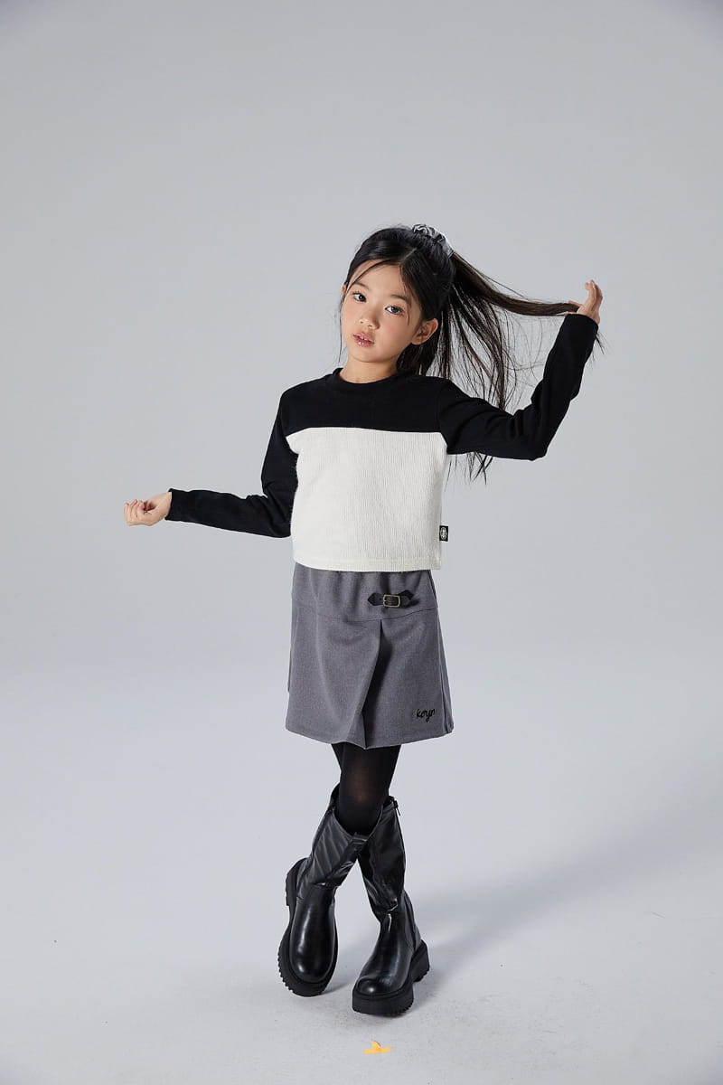 Kokoyarn - Korean Children Fashion - #designkidswear - Cozy Knit Crop Tee - 9