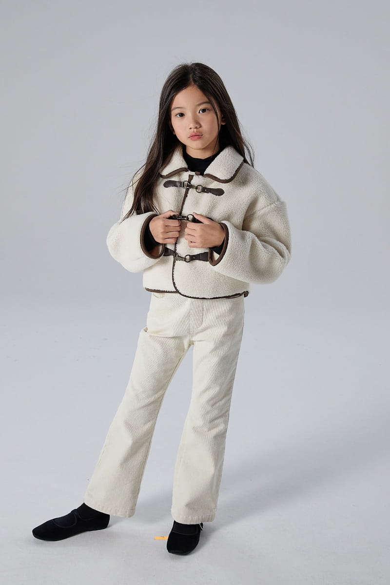 Kokoyarn - Korean Children Fashion - #designkidswear - Bold Crop P Jacket