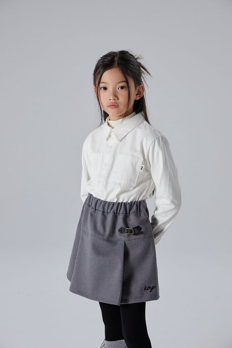 Kokoyarn - Korean Children Fashion - #discoveringself - Cookie Belt Skirt - 2