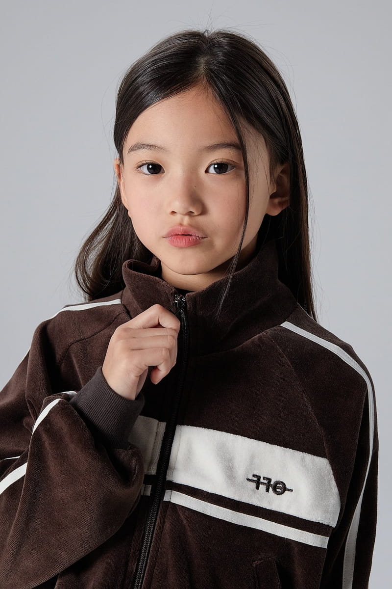 Kokoyarn - Korean Children Fashion - #discoveringself - Paln Veloure Set Up - 3