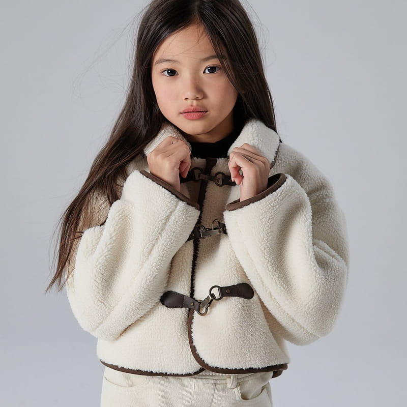 Kokoyarn - Korean Children Fashion - #discoveringself - Bold Crop P Jacket - 2