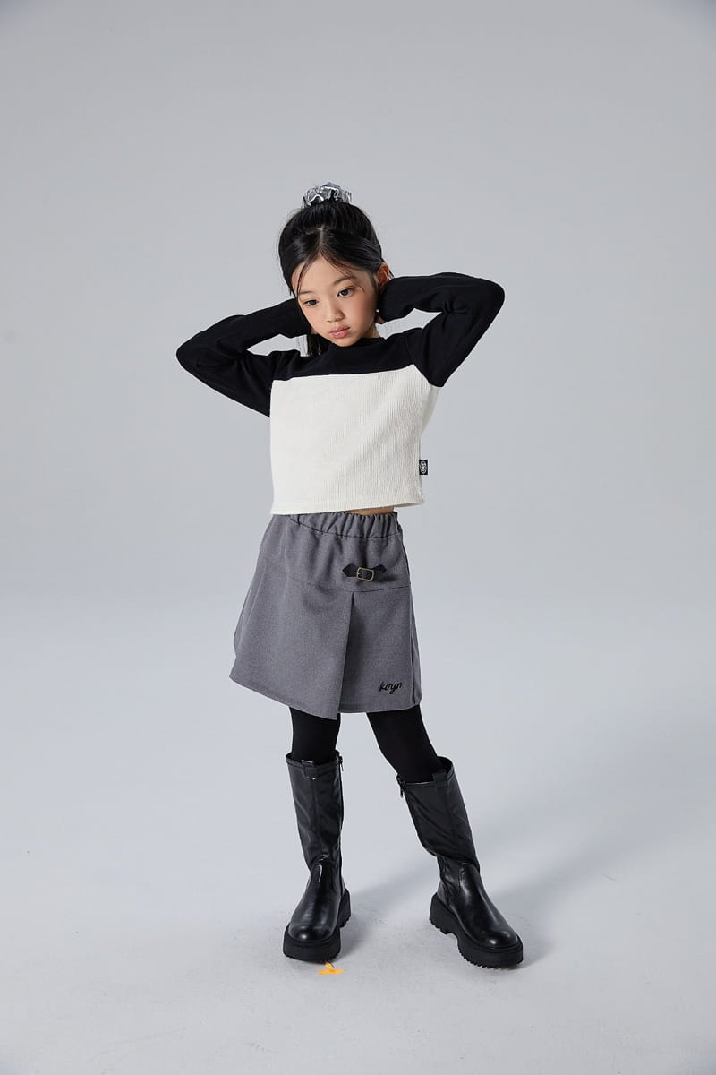 Kokoyarn - Korean Children Fashion - #fashionkids - Cozy Knit Crop Tee - 11