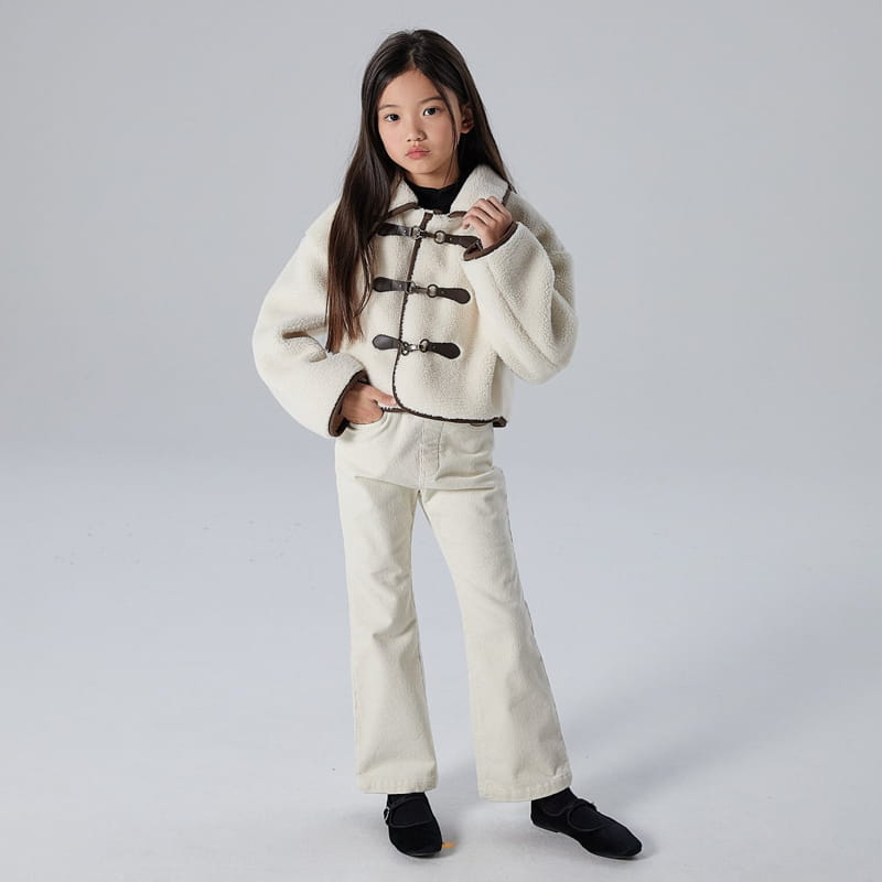 Kokoyarn - Korean Children Fashion - #fashionkids - Bold Crop P Jacket - 4