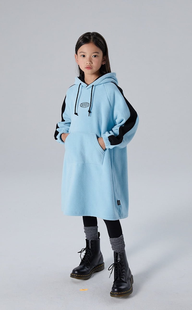 Kokoyarn - Korean Children Fashion - #kidzfashiontrend - Coming Hoody One-piece - 3