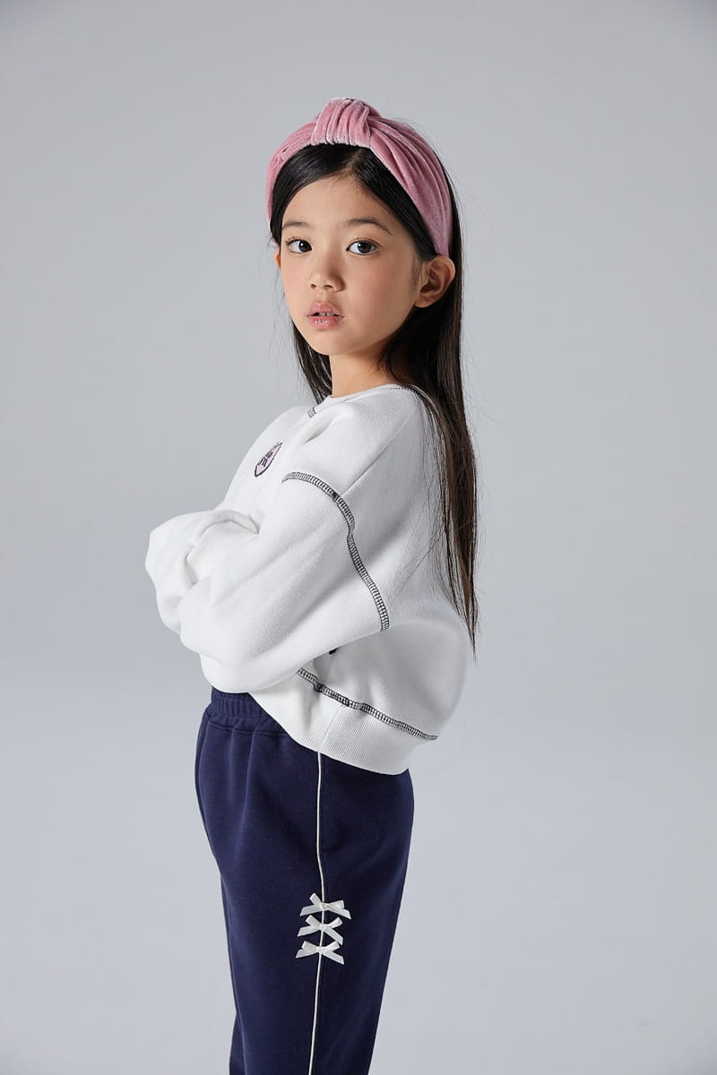 Kokoyarn - Korean Children Fashion - #littlefashionista - Stitch Point Crop Tee - 6