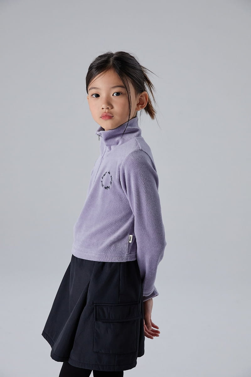 Kokoyarn - Korean Children Fashion - #littlefashionista - Kiki Veloure ZIP-up - 5