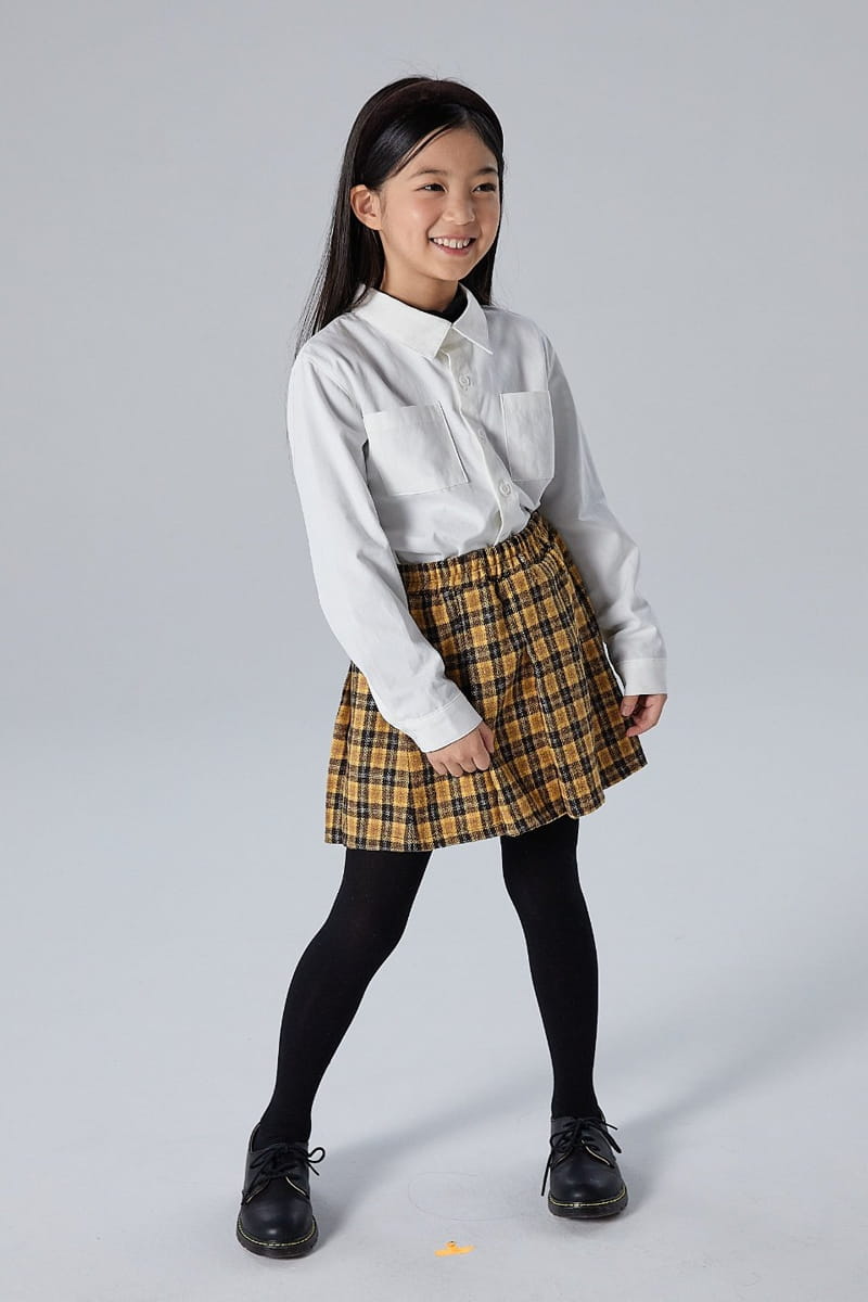 Kokoyarn - Korean Children Fashion - #magicofchildhood - Momo Check Skirt - 8