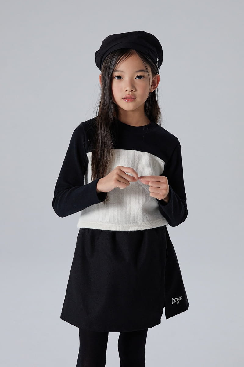 Kokoyarn - Korean Children Fashion - #minifashionista - Cozy Knit Crop Tee - 2