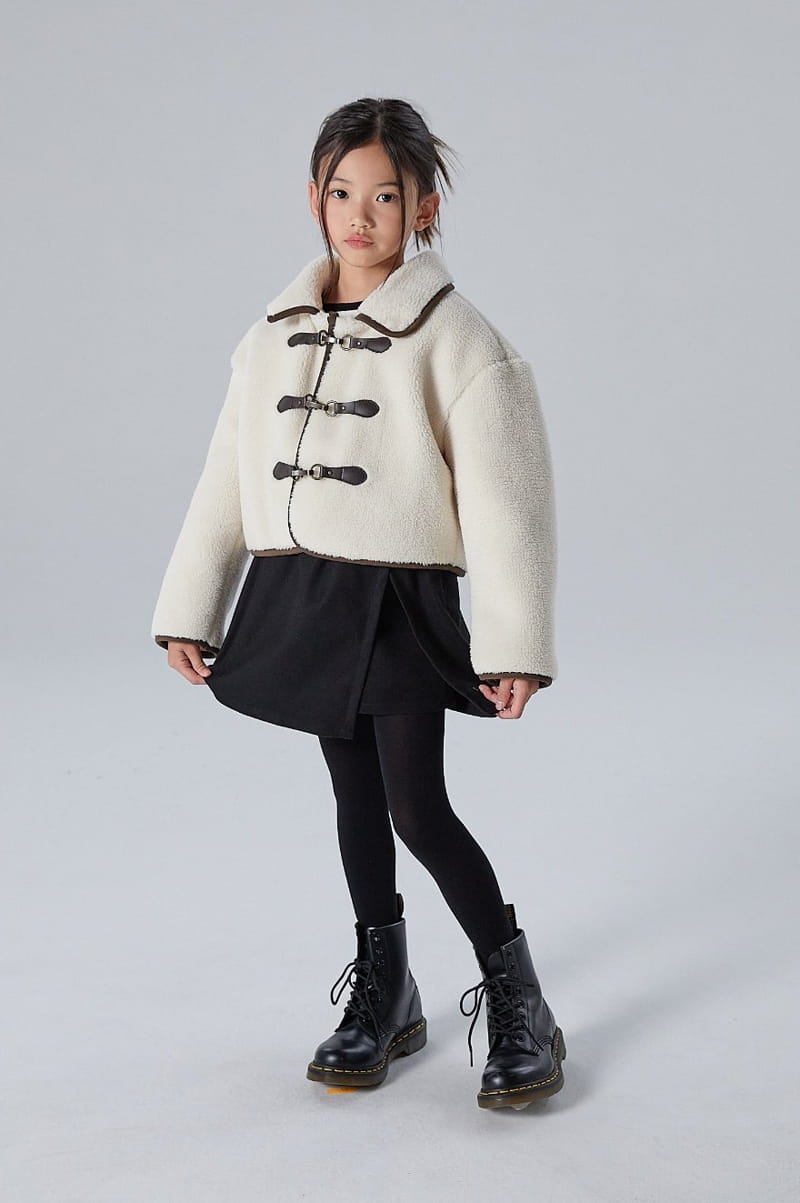 Kokoyarn - Korean Children Fashion - #minifashionista - Bold Crop P Jacket - 10