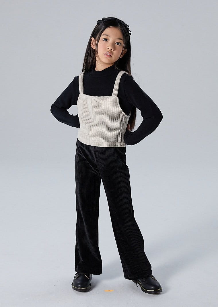 Kokoyarn - Korean Children Fashion - #prettylittlegirls - Rib Veloure Pants - 5