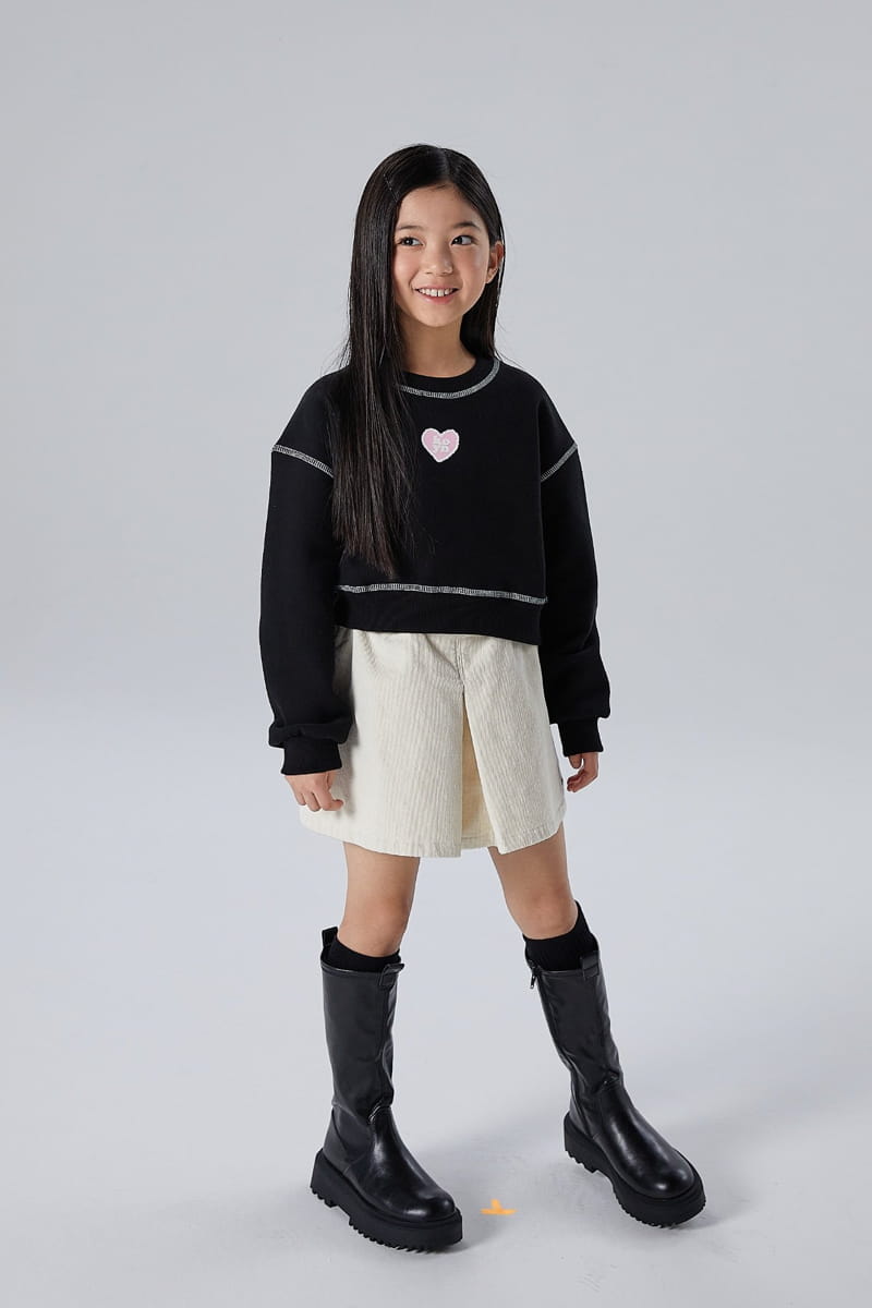 Kokoyarn - Korean Children Fashion - #stylishchildhood - Stitch Point Crop Tee - 12