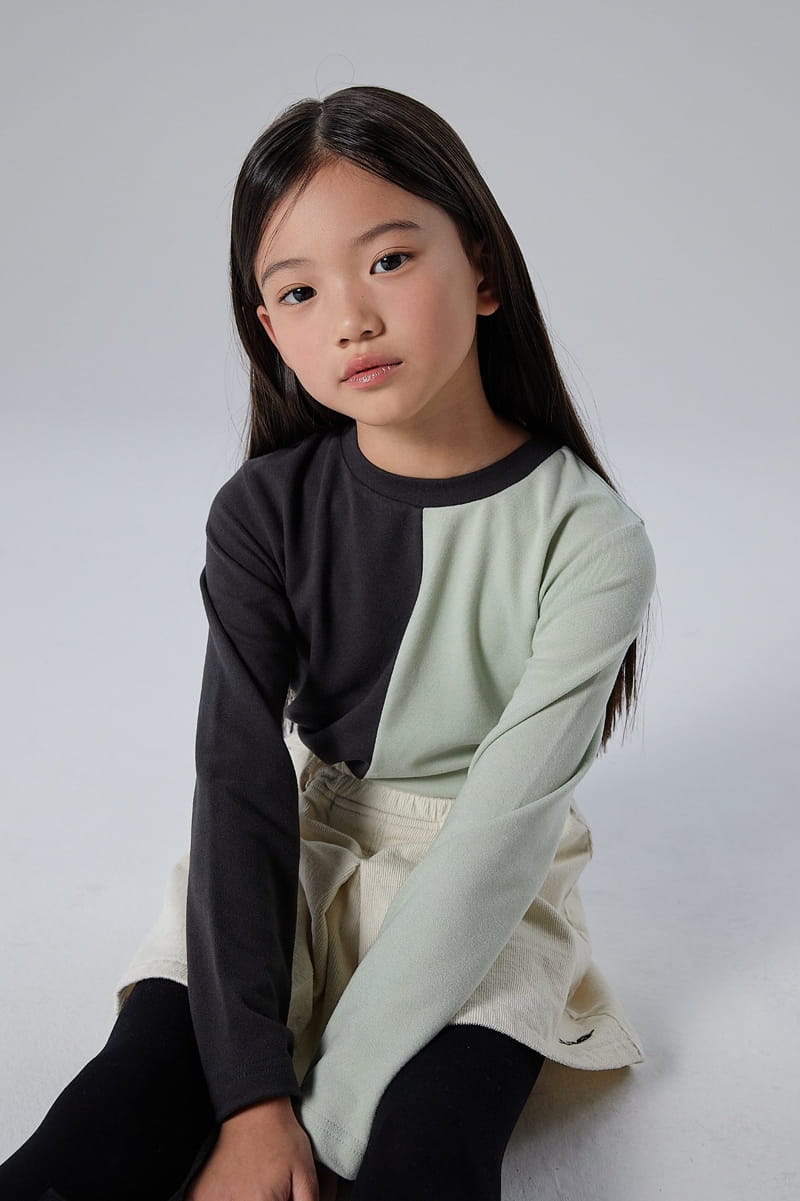 Kokoyarn - Korean Children Fashion - #toddlerclothing - Half Slim Crop Tee - 2