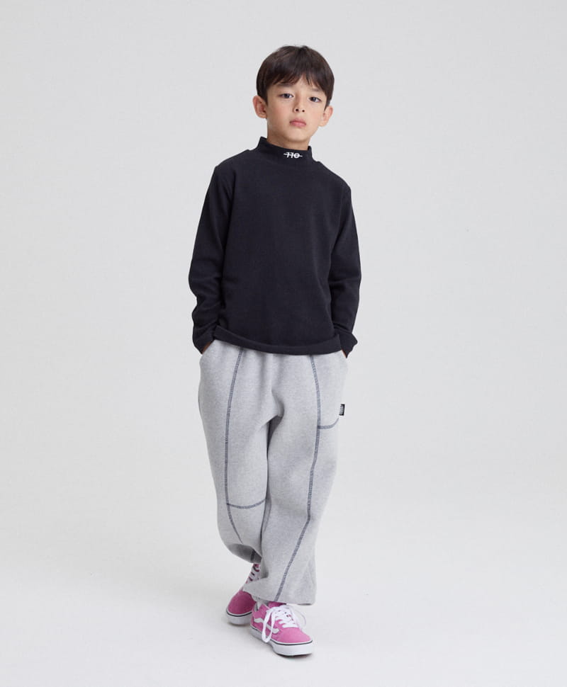 Kokoyarn - Korean Junior Fashion - #childrensboutique - Holly Basic Turtleneck Tee - 12