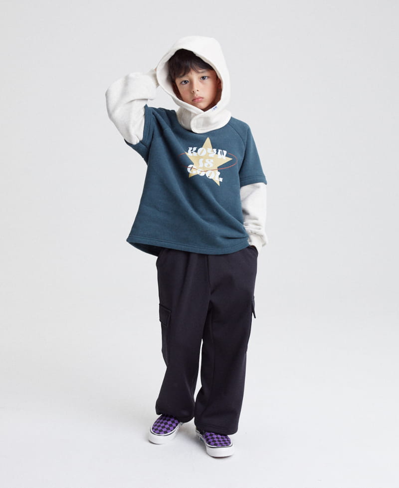 Kokoyarn - Korean Junior Fashion - #discoveringself - Star Layered Sweatshirt - 5