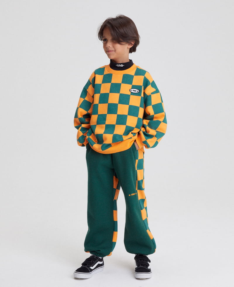 Kokoyarn - Korean Junior Fashion - #kidsshorts - Mont Checker Set UP - 12