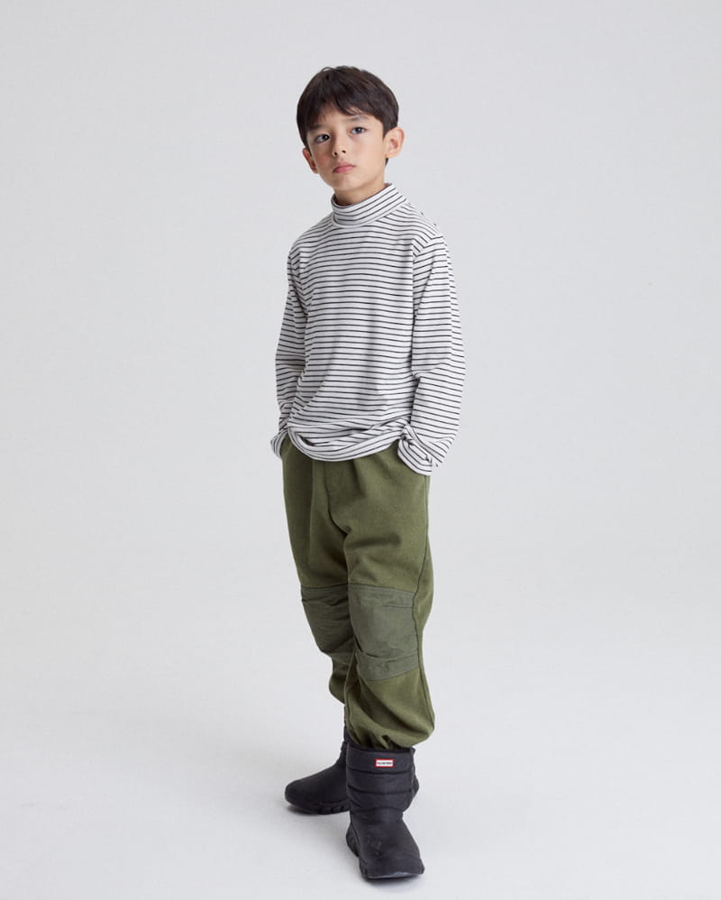 Kokoyarn - Korean Junior Fashion - #kidsshorts - Winter ST Turtleneck Tee - 3