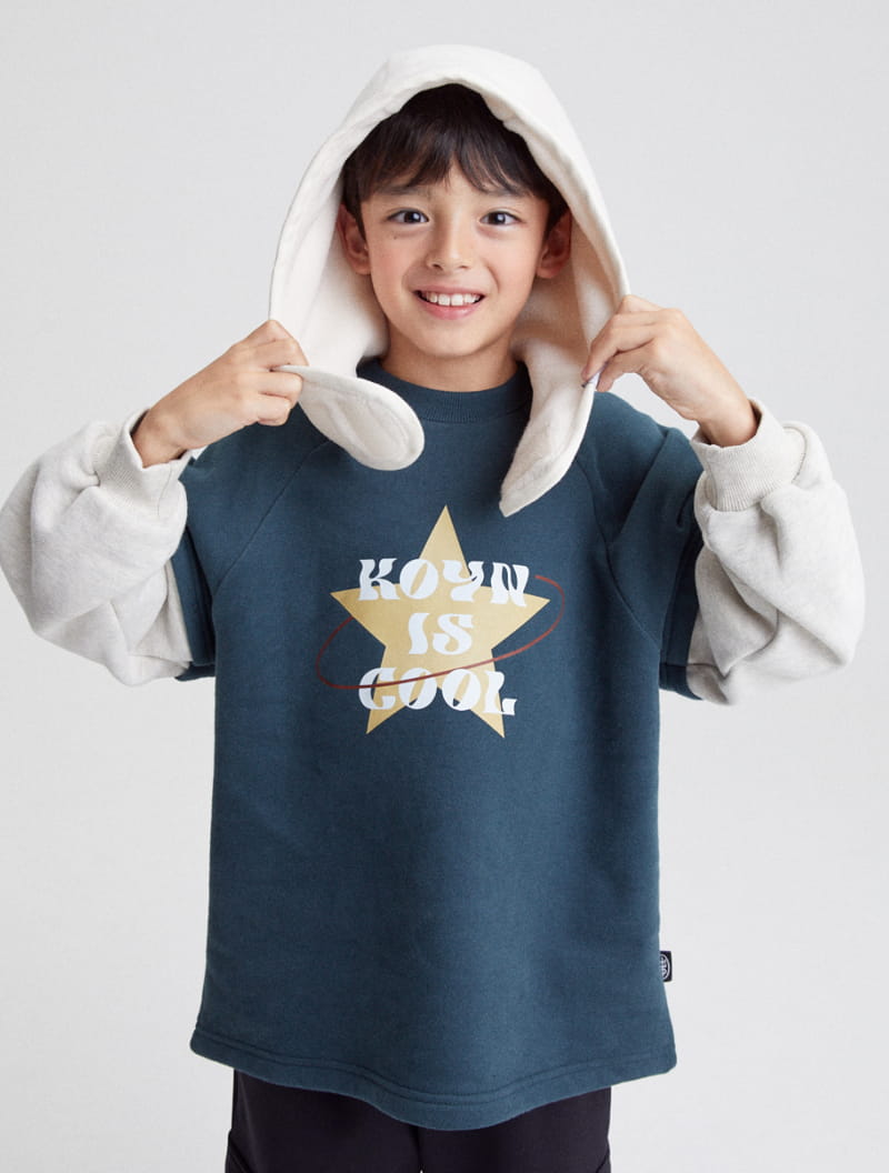 Kokoyarn - Korean Junior Fashion - #kidzfashiontrend - Star Layered Sweatshirt - 9