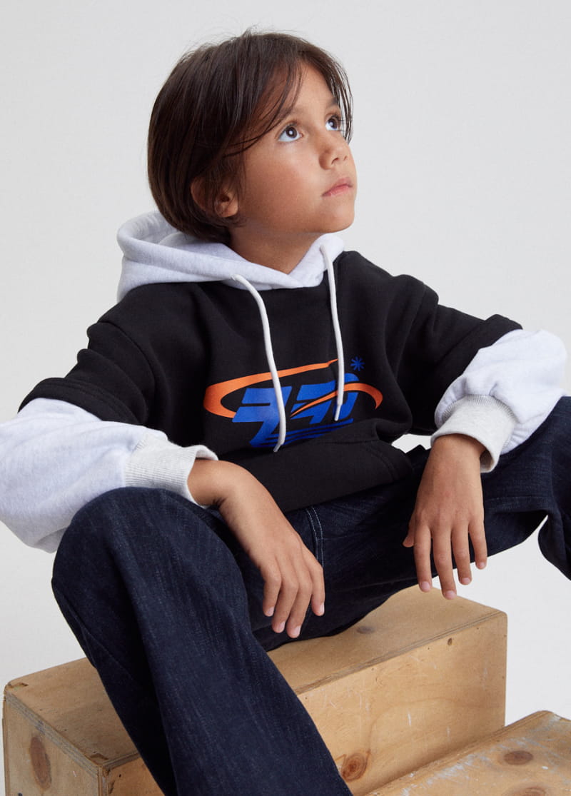 Kokoyarn - Korean Junior Fashion - #littlefashionista - Logo Layered Hoody Tee - 8