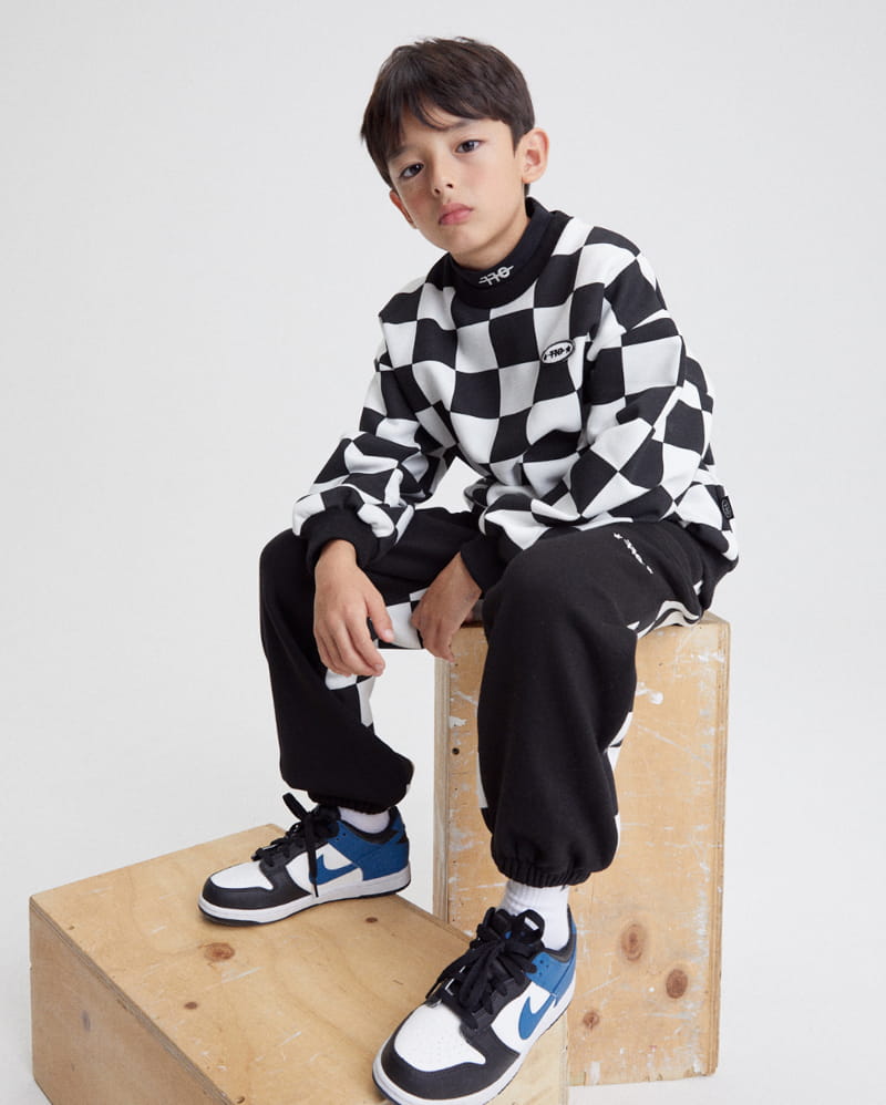 Kokoyarn - Korean Junior Fashion - #magicofchildhood - Mont Checker Set UP