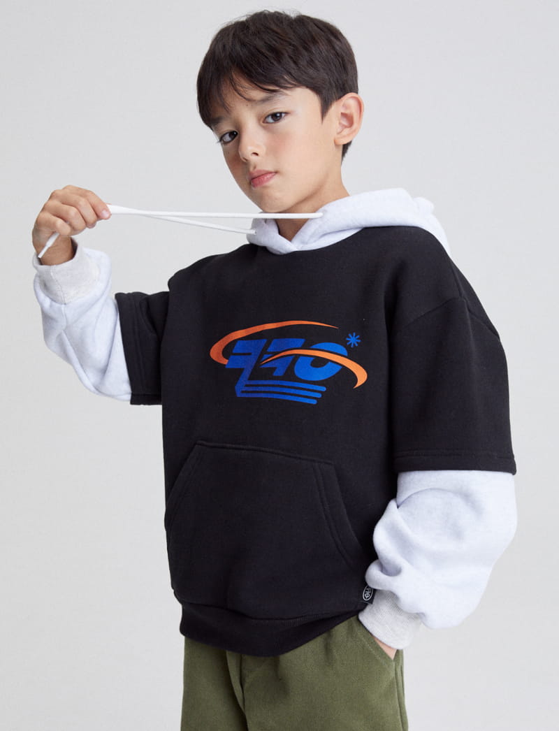 Kokoyarn - Korean Junior Fashion - #magicofchildhood - Logo Layered Hoody Tee - 9