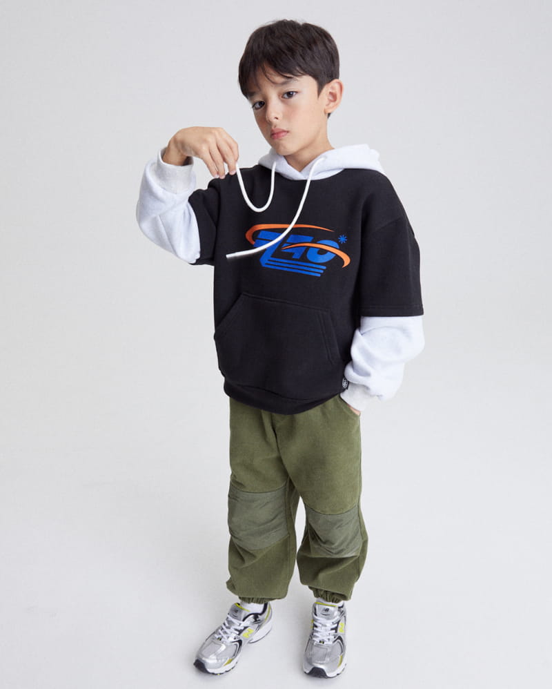 Kokoyarn - Korean Junior Fashion - #minifashionista - Logo Layered Hoody Tee - 10