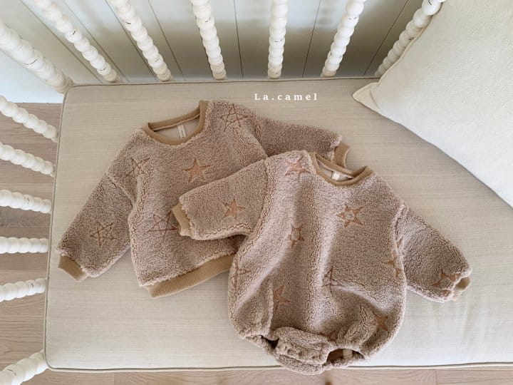 La Camel - Korean Baby Fashion - #babyfashion - Star Bodysuit - 8