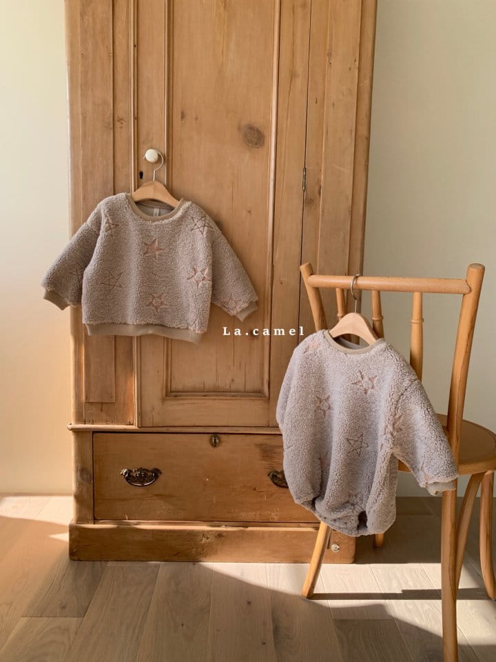 La Camel - Korean Baby Fashion - #babyfever - Star Bodysuit - 9