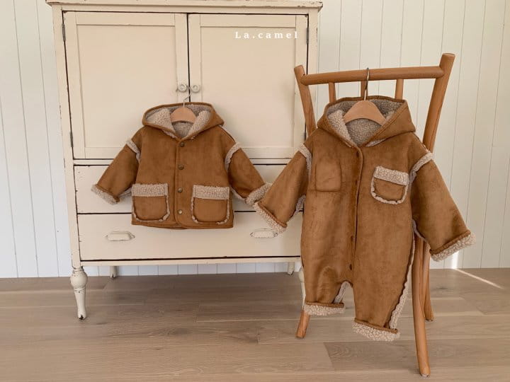 La Camel - Korean Baby Fashion - #babyoninstagram - Lucky Hoody Bodysuit - 6