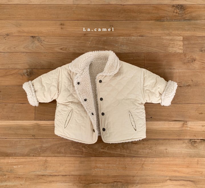 La Camel - Korean Children Fashion - #toddlerclothing - Kino Padding Jacket Reversible - 2