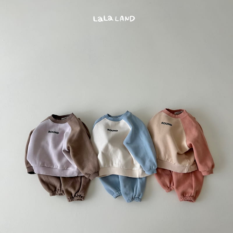 Lalaland - Korean Children Fashion - #childofig - Block Ralgan Top Bottom Set