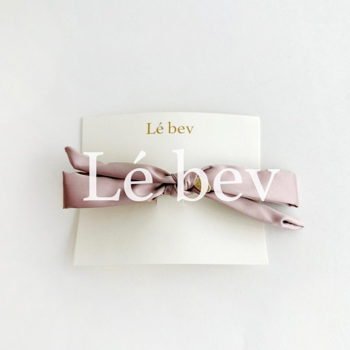 Le Bev - Korean Children Fashion - #Kfashion4kids - Silky Ribbon Hairpin - 2