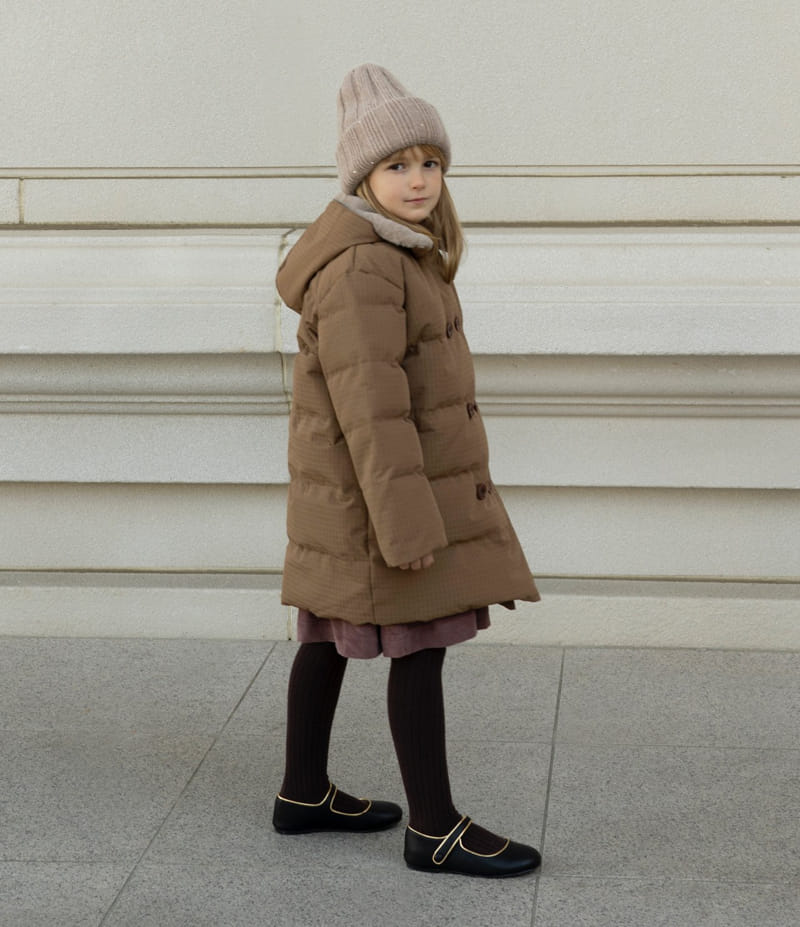 Le Bev - Korean Children Fashion - #childofig - Check Duck Jacket - 3