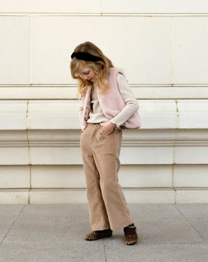 Le Bev - Korean Children Fashion - #childofig - Corduroy Pants - 3