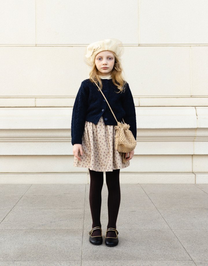 Le Bev - Korean Children Fashion - #discoveringself - Gold Knit Bag