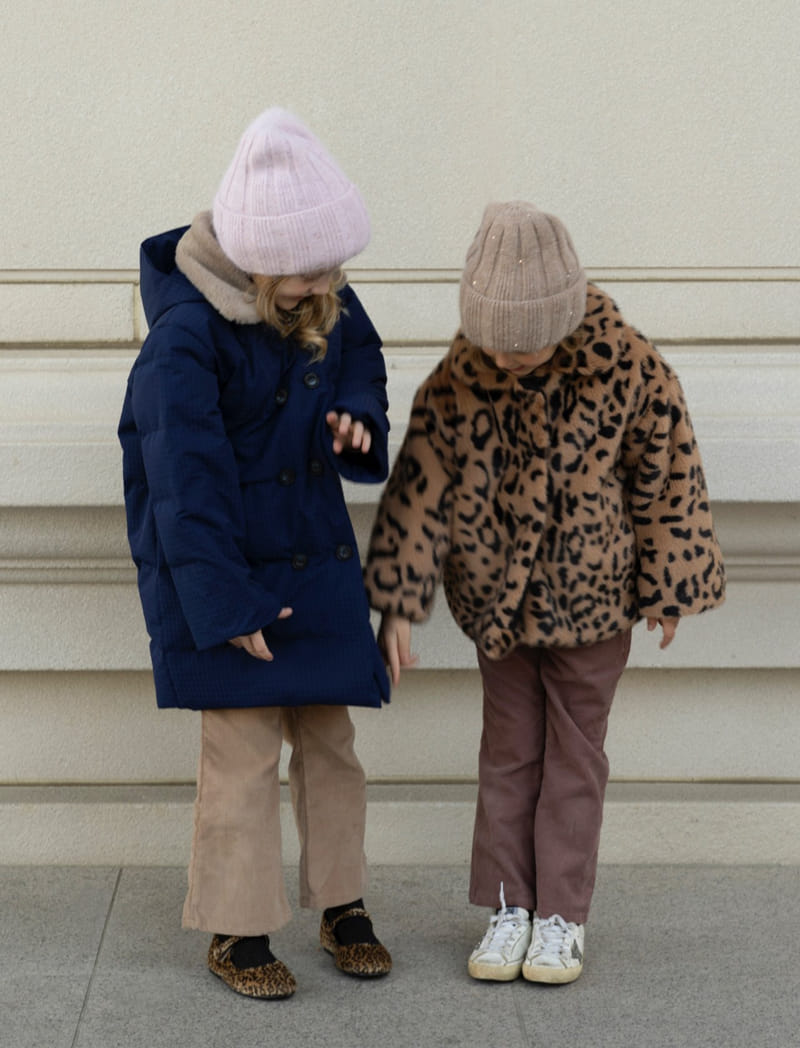 Le Bev - Korean Children Fashion - #fashionkids - Check Duck Jacket - 8