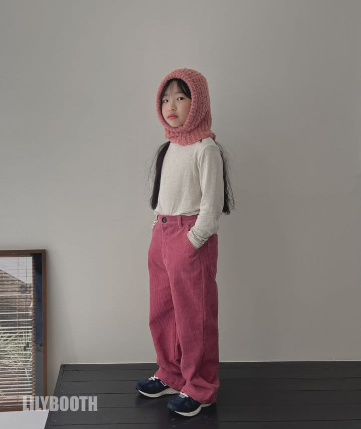 Lilybooth - Korean Children Fashion - #toddlerclothing - Pig Rib Wide Pants - 2
