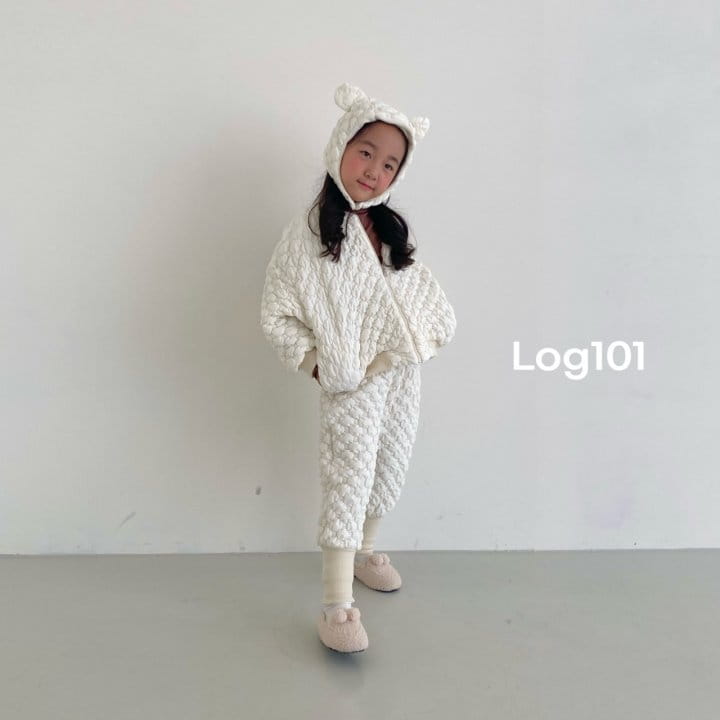 Log101 - Korean Children Fashion - #Kfashion4kids - Cloud Quilting Pants