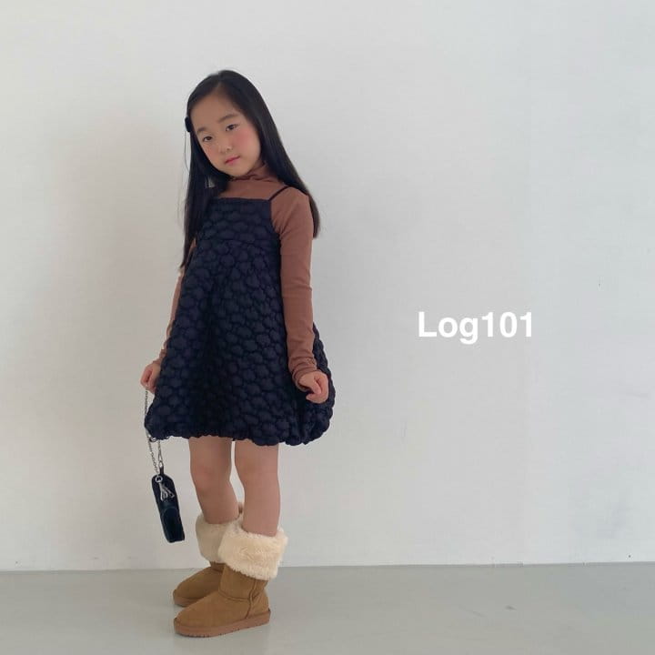 Log101 - Korean Children Fashion - #designkidswear - Cloud Quilting One-piece - 12