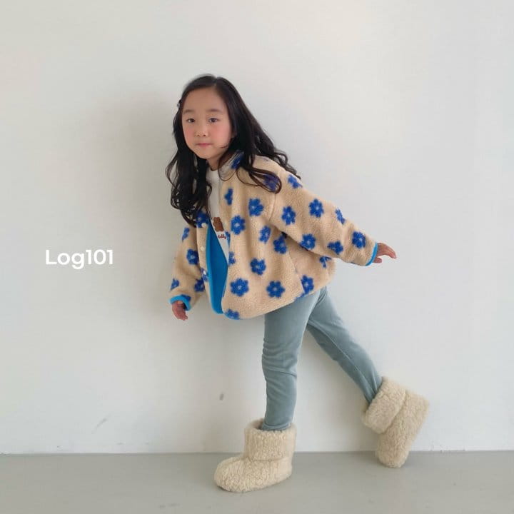 Log101 - Korean Children Fashion - #designkidswear - Flower Dumble Jacket - 8